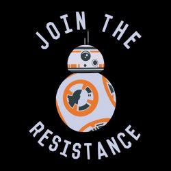 tee shirt join the resistance  sublimation
