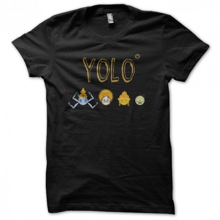 tee shirt yolo religions  sublimation