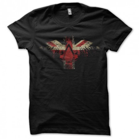 Assassin's creed art logo black sublimation t-shirt