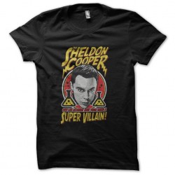 shirt sheldon cooper super villain black sublimation