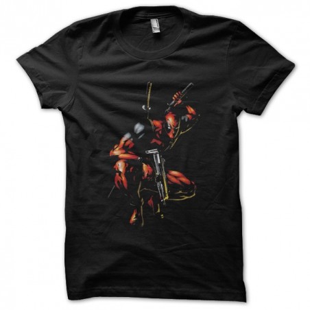 Deadpool black sublimation t-shirt