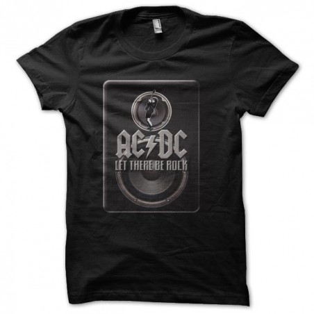 tee shirt acdc let there be rock ac dc  sublimation
