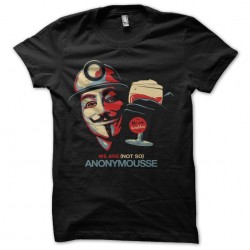 tee shirt anonymousse biere  sublimation