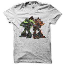 Twin autobot t-shirt in white sublimation