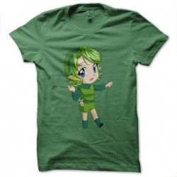 tee shirt zelda hentai green sublimation
