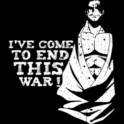 tee shirt Shanks  this war is over sublimation