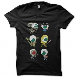 tee shirt best geek personnages sublimation
