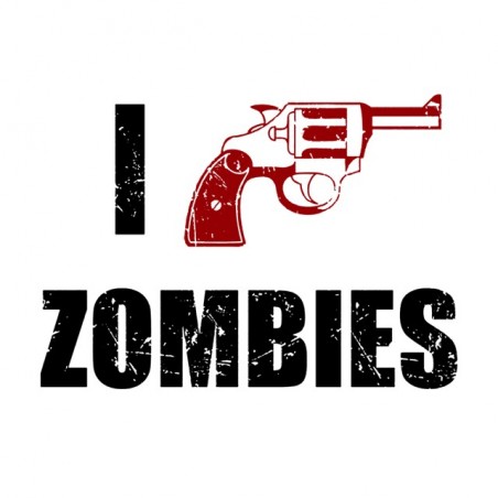 tee shirt I Shotgun Zombies  sublimation