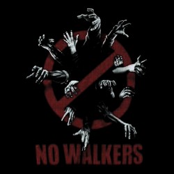 tee shirt no walkers  sublimation