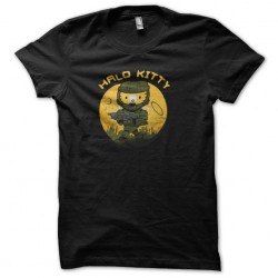 tee shirt halo kitty  sublimation