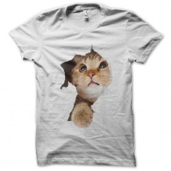 tee shirt cat lovely  sublimation