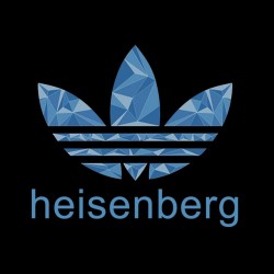 heisenberg parody adidas black sublimation shirt