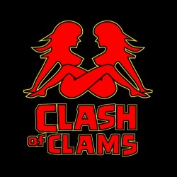 clash of clams shirt black sublimation