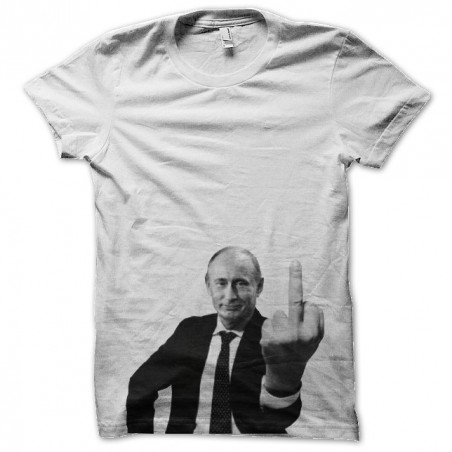 Poutine Shirt President White Sublimation