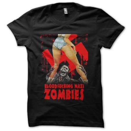 shirt bloodsucking nazi zombies black sublimation