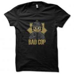 tee shirt bad cop  sublimation