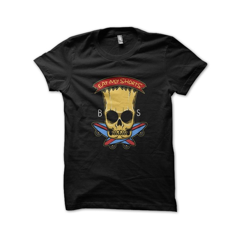 skeleton simpsons shirt