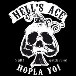 tee shirt Elsass - Hell's ace - Alsace  sublimation