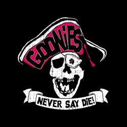 shirt the goonies never say black sublimation