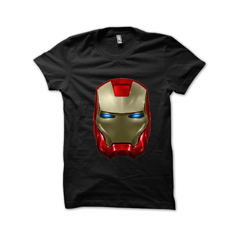 black shirt Iron Man 2 mixed sublimation