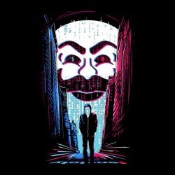 tee shirt anonymous mr robot  sublimation
