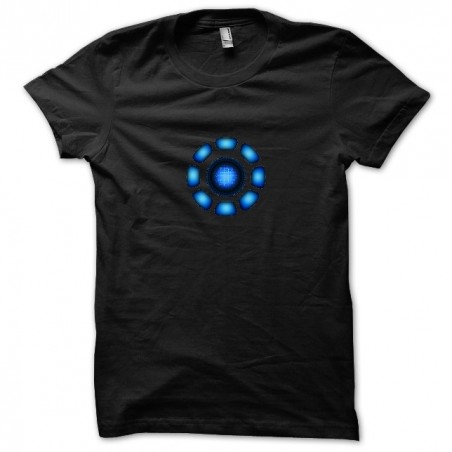 Iron Man sublimation Arc Réactor black T-shirt