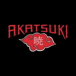 akatsuki naruto shirt black sublimation