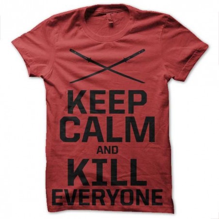 keep calm and kill shirt everyone deadpool sublimation