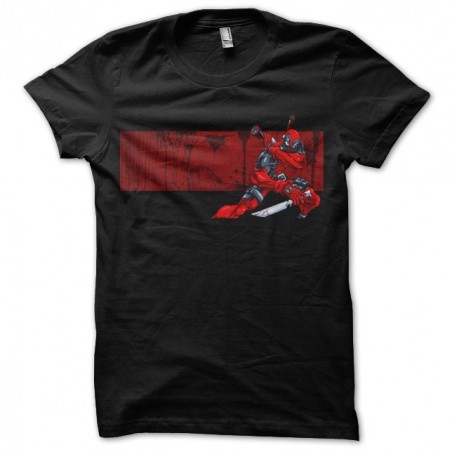 Deadpool killer black sublimation t-shirt
