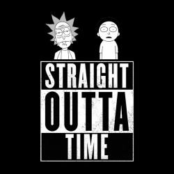 Rick and Morty - Straight outta sublimation time