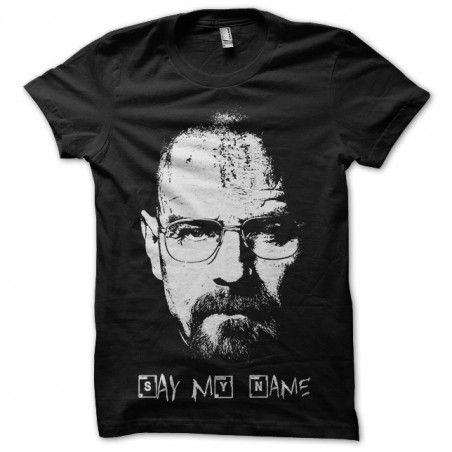 tee shirt Breaking bad  Say my name sublimation