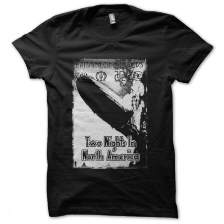 Led Zeppelin T-shirt Hammer of Gods black sublimation pouch