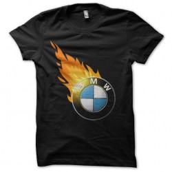 tee shirt bmw fire  sublimation