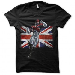 tee shirt captain britain  sublimation