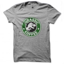 Jurassic Shirt Coffee Gray...