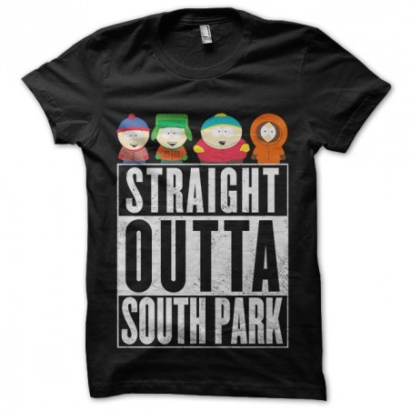 tee shirt Straight outta South Park sublimation