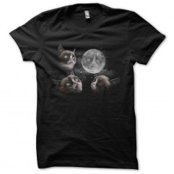 tee shirt cat of the moon...