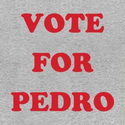 tee shirt voter for pedro sublimation