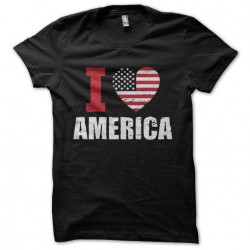 shirt i love america sublimation