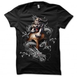 Tee shirt  Tigre & dragon sublimation