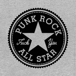 punk rock shirt all star sublimation
