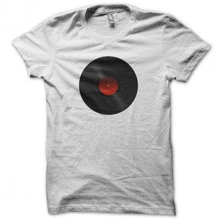 DJ Vinyl Record white sublimation t-shirt