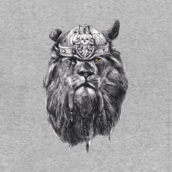 tee shirt lion viking warrior sublimation
