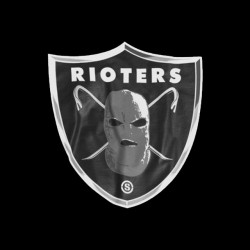 tee shirt rioters los angeles sublimation