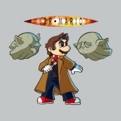 tee shirt docteur who mario sublimation