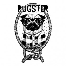 pugster dog sublimation shirt