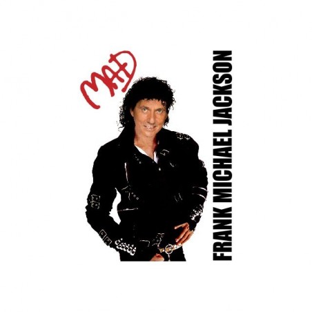 Frank Michael Jackson parody t-shirt white sublimation