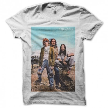 tee shirt nirvana poster grunge sublimation