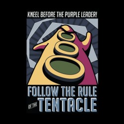 tee shirt day of tentacle follow the rules sublimation