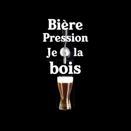 Beer Pression T-shirt I black sublimation